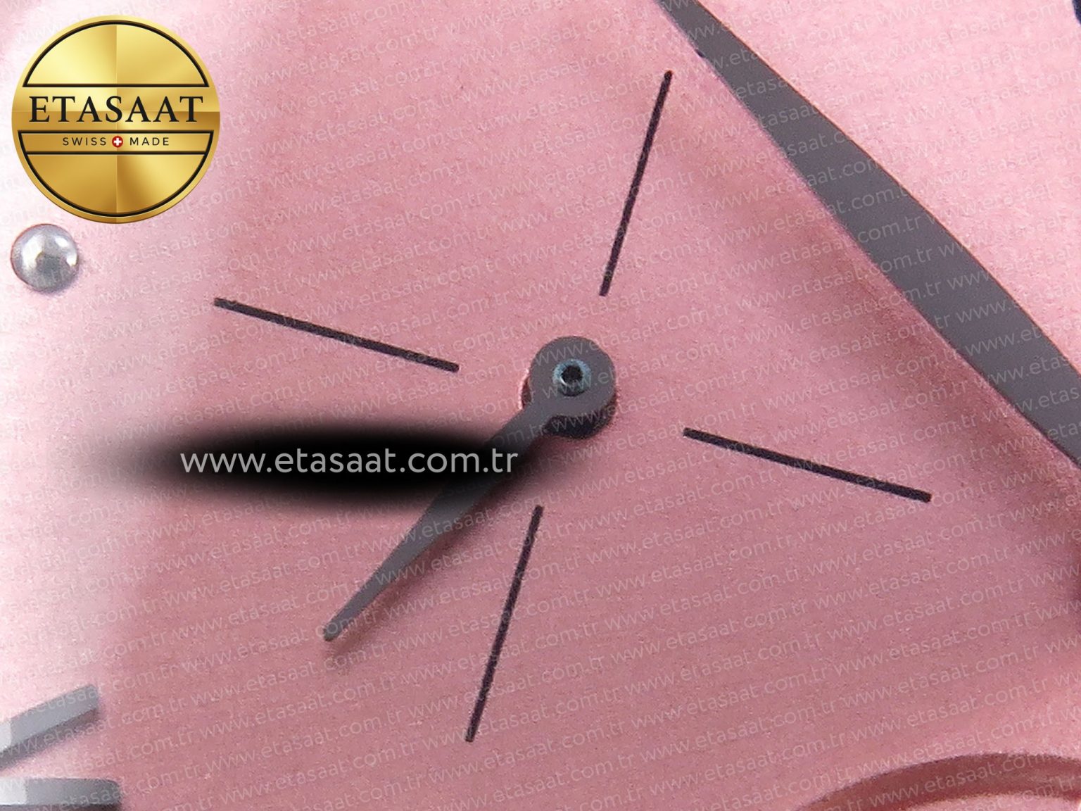 De Ville Power Reserve SS MKF 1:1 Best Edition Pink Dial on Black Leather Strap - Görsel 14