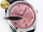 De Ville Power Reserve SS MKF 1:1 Best Edition Pink Dial on Black Leather Strap - Görsel 5