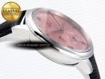 De Ville Power Reserve SS MKF 1:1 Best Edition Pink Dial on Black Leather Strap - Görsel 9