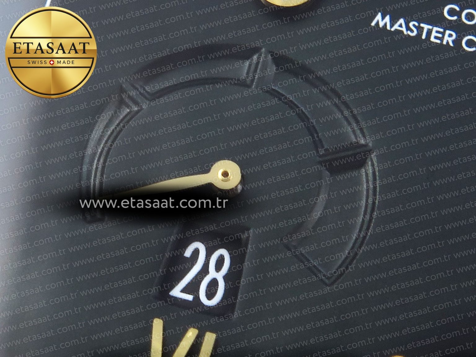 De Ville Power Reserve YG MKF 1:1 Best Edition Black Dial on Black Leather Strap A8810 - Görsel 12