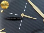 De Ville Power Reserve YG MKF 1:1 Best Edition Black Dial on Black Leather Strap A8810 - Görsel 14