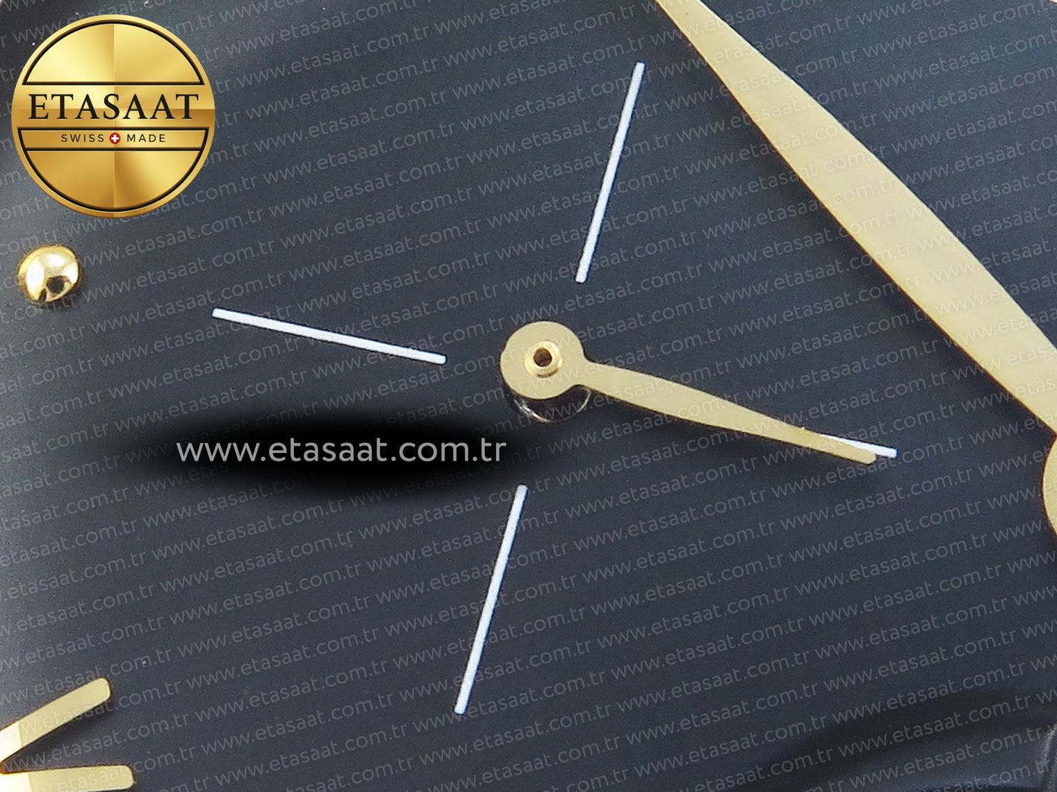De Ville Power Reserve YG MKF 1:1 Best Edition Black Dial on Black Leather Strap A8810 - Görsel 14