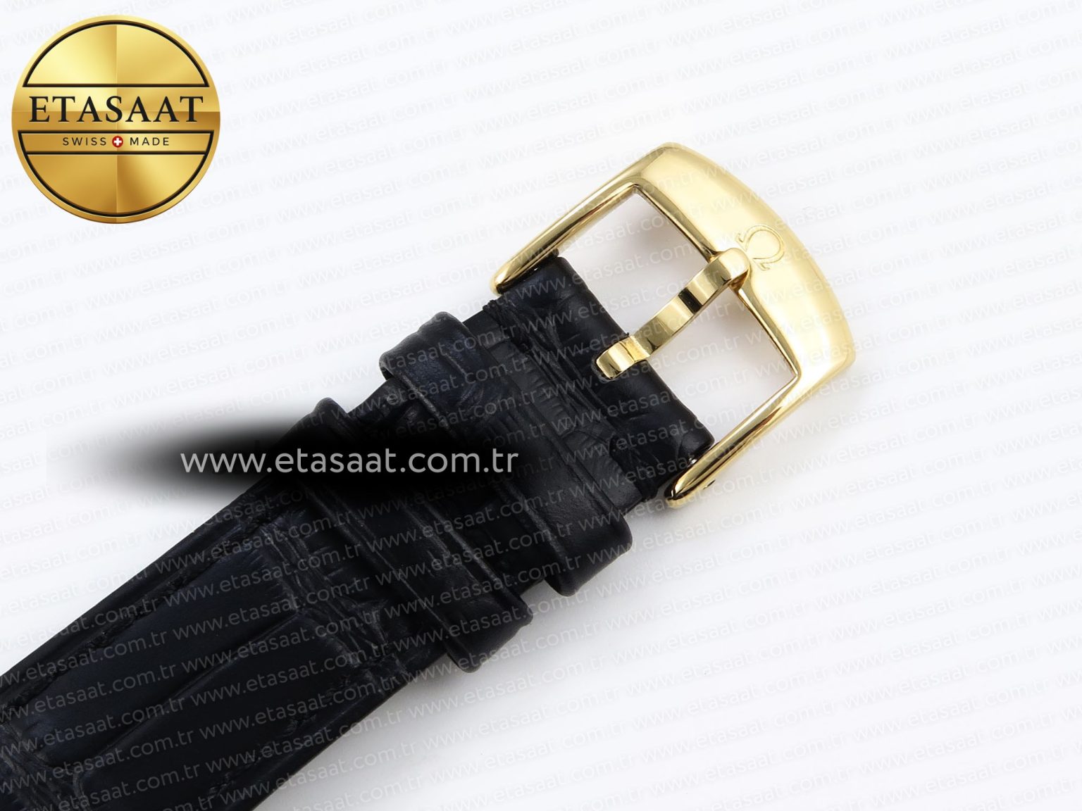 De Ville Power Reserve YG MKF 1:1 Best Edition Black Dial on Black Leather Strap A8810 - Görsel 27