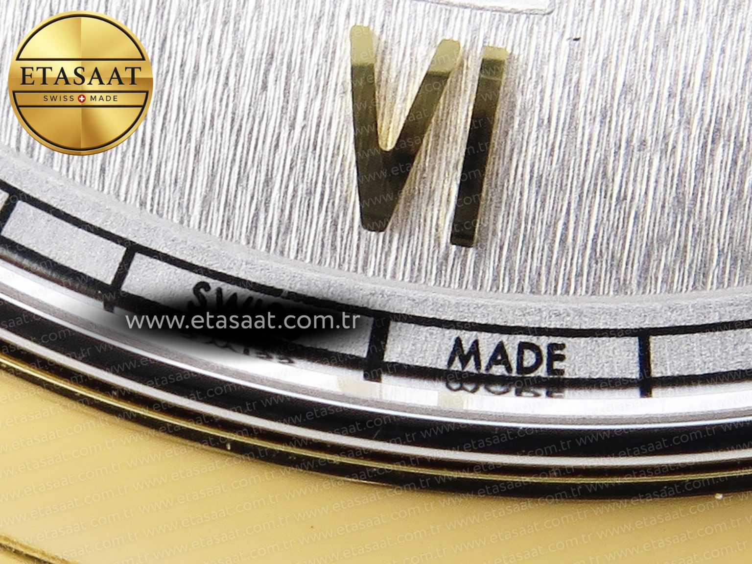 De Ville Power Reserve YG MKF 1:1 Best Edition White Dial on Brown Leather Strap A8810 - Görsel 13