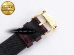 De Ville Power Reserve YG MKF 1:1 Best Edition White Dial on Brown Leather Strap A8810 - Görsel 28