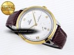 De Ville Power Reserve YG MKF 1:1 Best Edition White Dial on Brown Leather Strap A8810 - Görsel 7