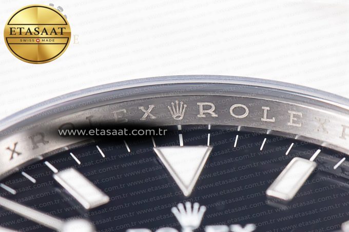 Explorer 124270 36mm 904L Steel Clean 1:1 Best Edition Black Dial on SS Bracelet VR3230 - Görsel 7