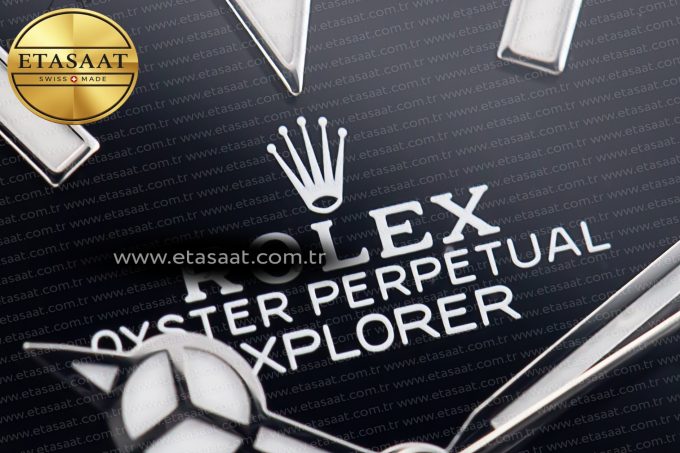 Explorer 124270 36mm 904L Steel Clean 1:1 Best Edition Black Dial on SS Bracelet VR3230 - Görsel 9