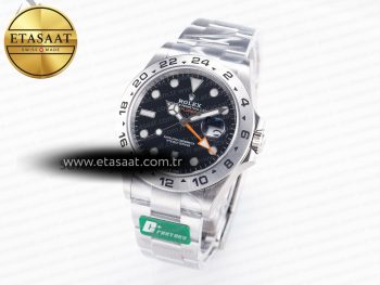 Explorer II 42mm 226570 904L SS C+F 1:1 Best Edition Black Dial on Bracelet VR3285 CHS