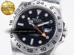Explorer II 42mm 226570 904L SS C+F 1:1 Best Edition Black Dial on Bracelet VR3285 CHS - Görsel 5
