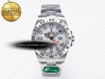 Explorer II 42mm 226570 904L SS C+F 1:1 Best Edition White Dial on Bracelet VR3285 CHS - Görsel 3