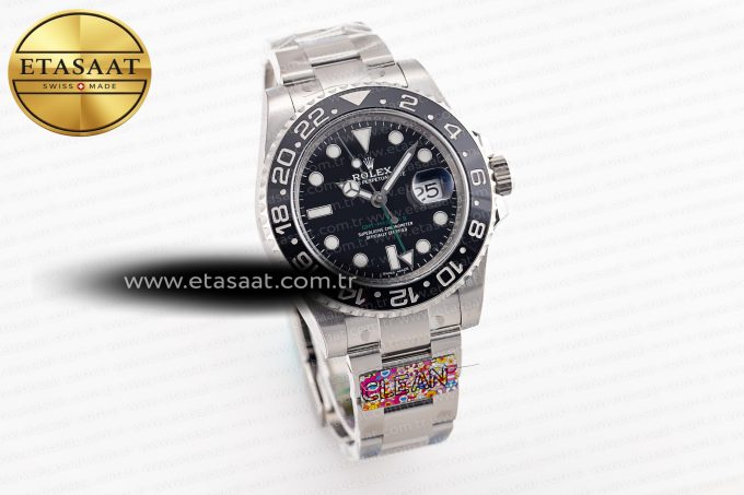 GMT-Master II 116710 LN Black Ceramic 904L Steel Clean Factory Best Edition VR3186 - Görsel 5
