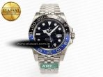 GMT-Master II 126710 BLNR Blue/Black Ceramic 904L ARF 1:1 Best Edition on Jubilee Bracelet SH3285 CHS - Görsel 3