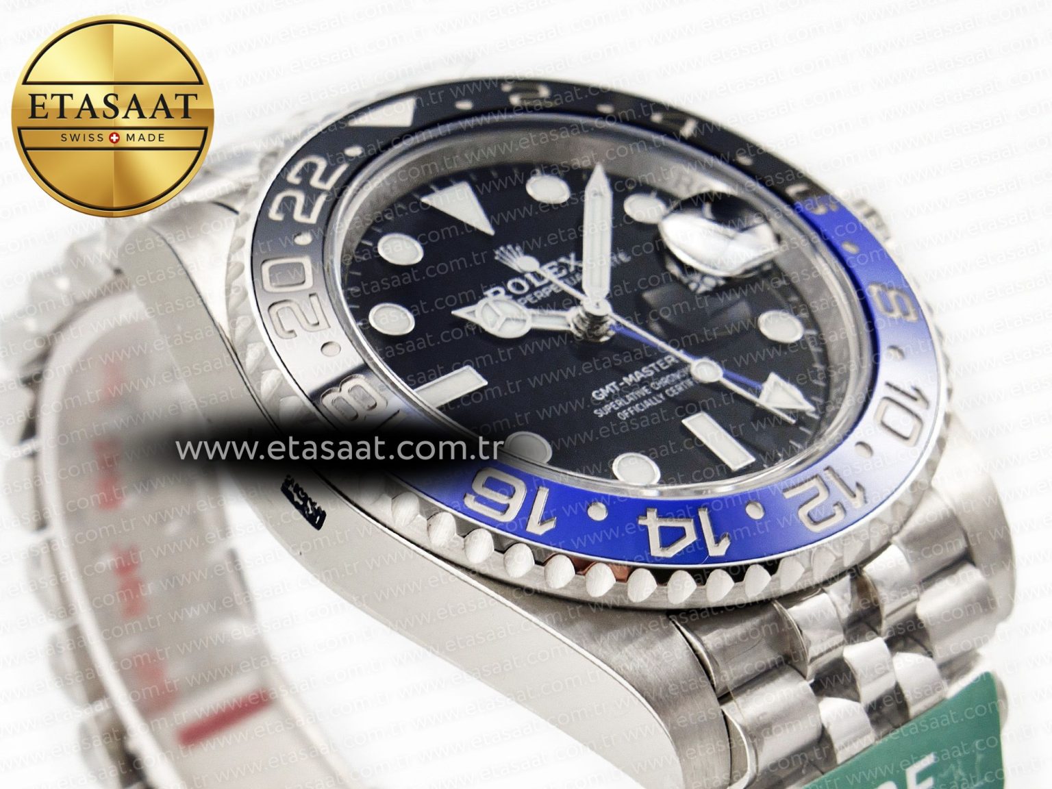 GMT-Master II 126710 BLNR Blue/Black Ceramic 904L ARF 1:1 Best Edition on Jubilee Bracelet SH3285 CHS - Görsel 7