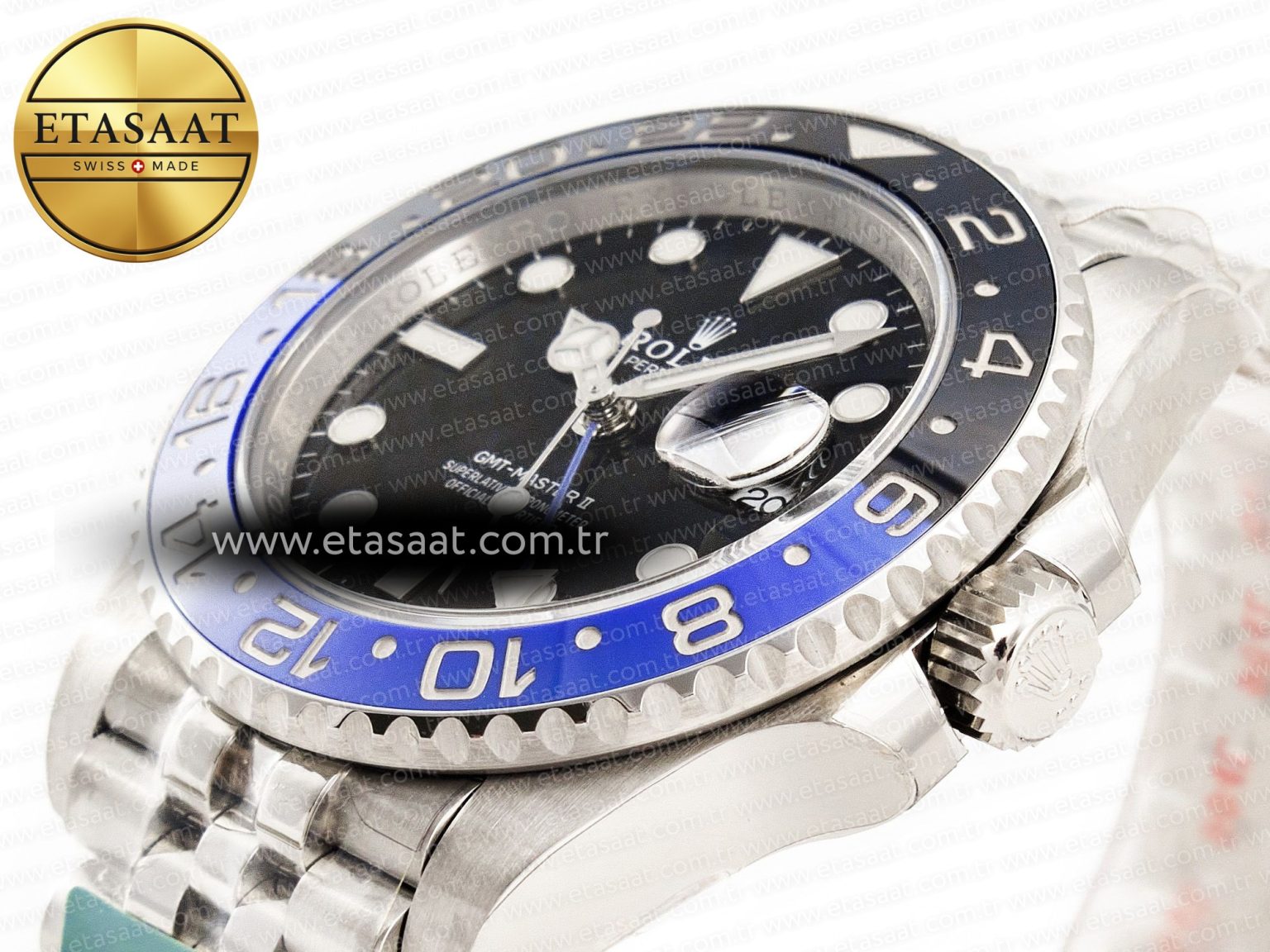 GMT-Master II 126710 BLNR Blue/Black Ceramic 904L ARF 1:1 Best Edition on Jubilee Bracelet SH3285 CHS - Görsel 8