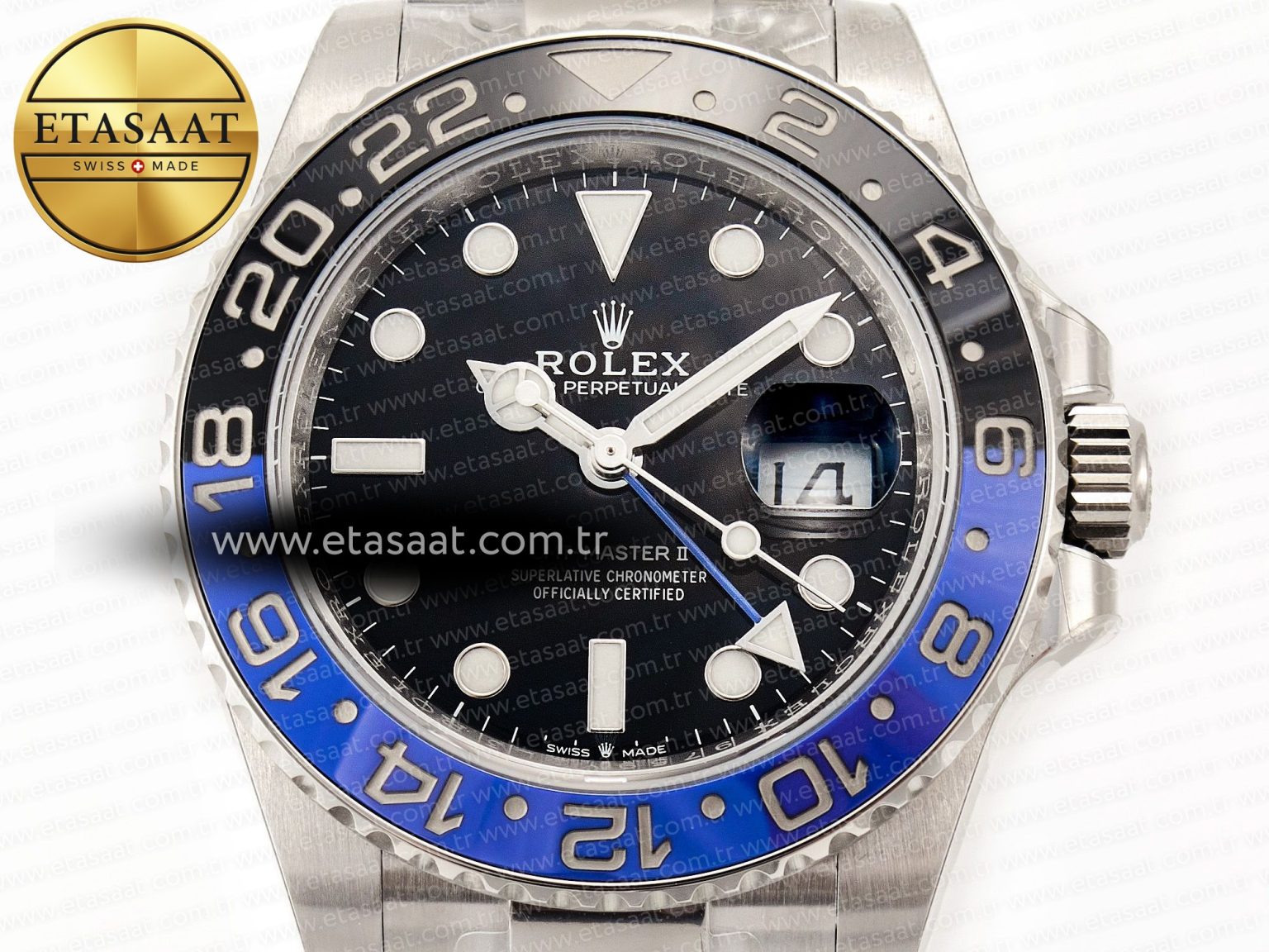 GMT-Master II 126710 BLNR Blue/Black Ceramic ARF Best Edition on Oyster Bracelet SH3285 SHS - Görsel 4