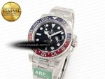 GMT-Master II 126710 BLRO Blue/Red Ceramic 904L ARF 1:1 Best Edition on Bracelet SH3285 CHS