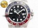 GMT-Master II 126710 BLRO Blue/Red Ceramic 904L ARF 1:1 Best Edition on Bracelet SH3285 CHS - Görsel 4