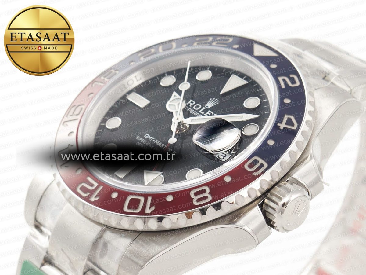 GMT-Master II 126710 BLRO Blue/Red Ceramic 904L ARF 1:1 Best Edition on Bracelet SH3285 CHS - Görsel 6