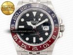 GMT-Master II 126710 BLRO Blue/Red Ceramic 904L ARF 1:1 Best Edition on Jubilee Bracelet SH3285 CHS - Görsel 4