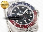 GMT-Master II 126710 BLRO Blue/Red Ceramic 904L ARF 1:1 Best Edition on Jubilee Bracelet SH3285 CHS - Görsel 5