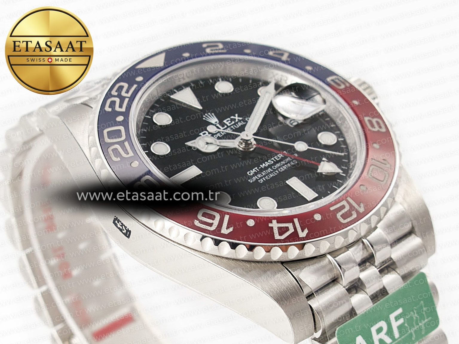 GMT-Master II 126710 BLRO Blue/Red Ceramic 904L ARF 1:1 Best Edition on Jubilee Bracelet SH3285 CHS - Görsel 6