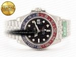 GMT-Master II 126710 BLRO Blue/Red Ceramic 904L ARF 1:1 Best Edition on Jubilee Bracelet SH3285 CHS - Görsel 8