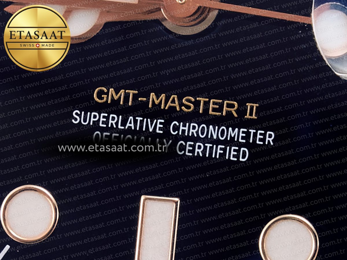 GMT-Master II 126711 CHNR ARF 1:1 Best Edition Black Dial on RG/SS Bracelet SH3285 CHS - Görsel 12