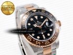 GMT-Master II 126711 CHNR ARF 1:1 Best Edition Black Dial on RG/SS Bracelet SH3285 CHS - Görsel 5