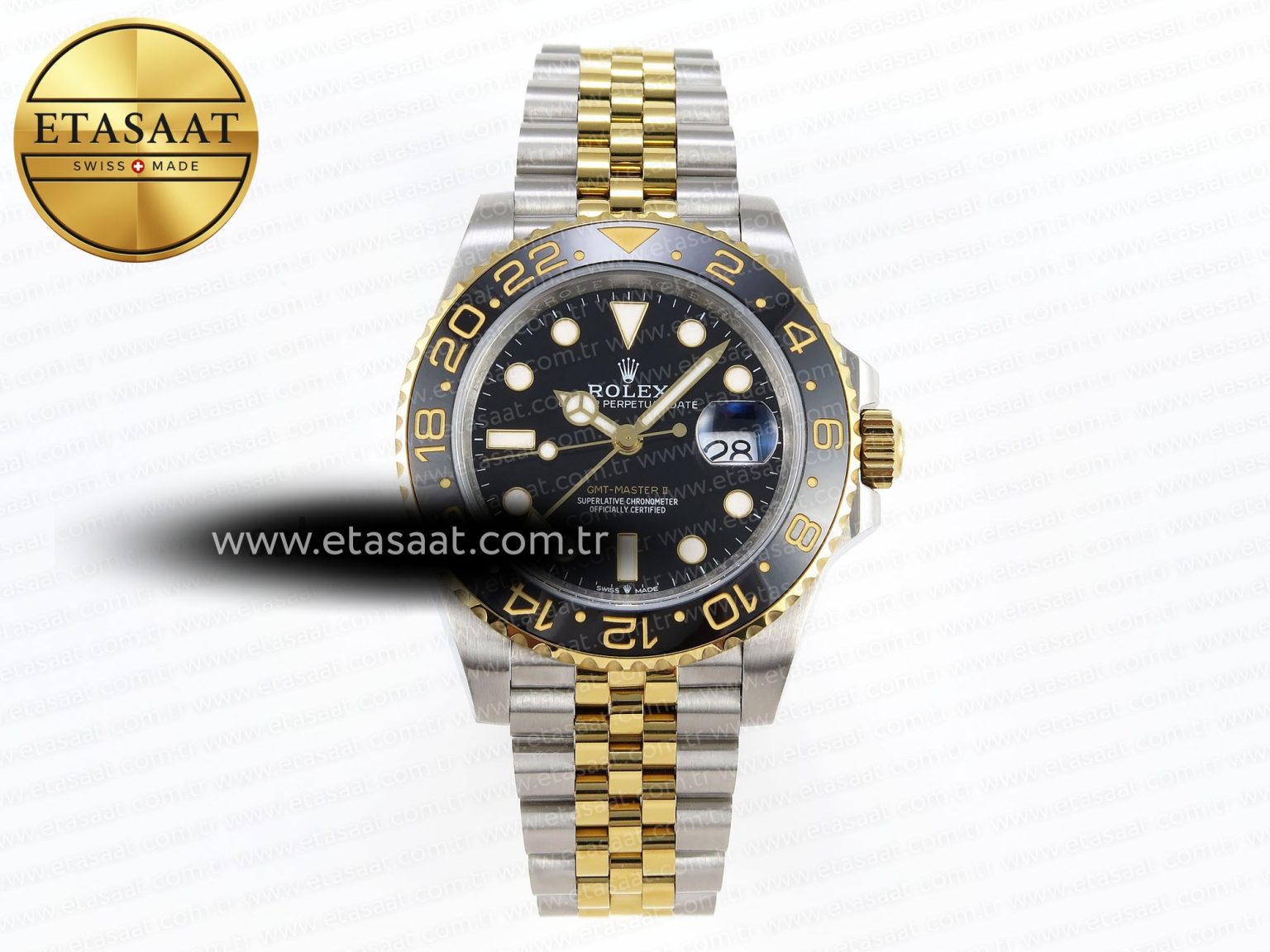 Rolex GMT MASTER II 126713 BLACK DIAL ON JUBILEE VR3285 - Görsel 3