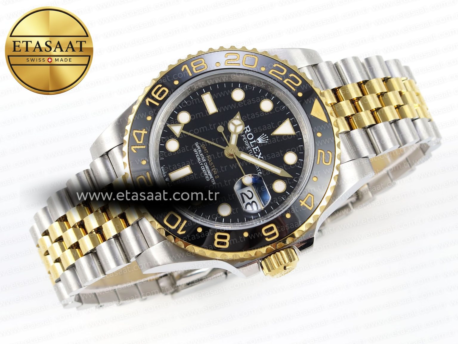 Rolex GMT MASTER II 126713 BLACK DIAL ON JUBILEE VR3285 - Görsel 6