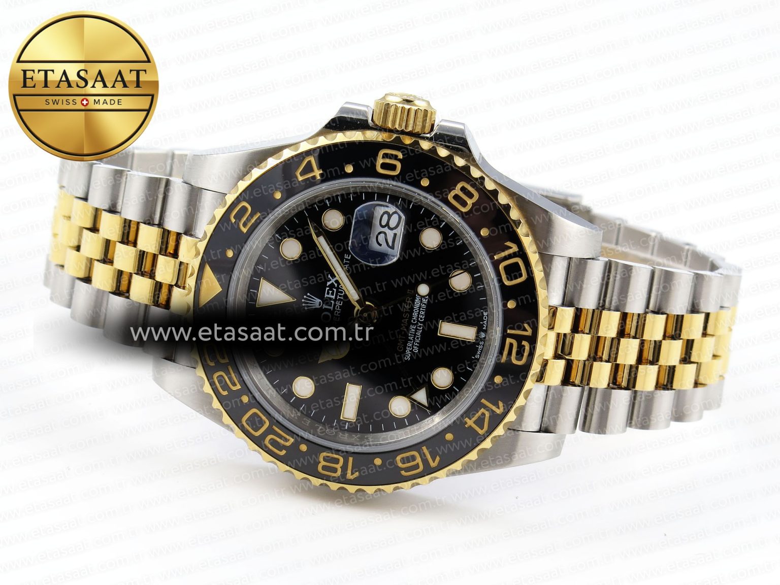 Rolex GMT MASTER II 126713 BLACK DIAL ON JUBILEE VR3285 - Görsel 7