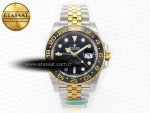 GMT Master II 126713 904L SS Clean 1:1 Best Edition Black Dial on Jubilee Bracelet DD3285 - Görsel 3