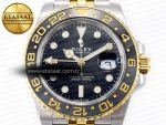 GMT Master II 126713 904L SS Clean 1:1 Best Edition Black Dial on Jubilee Bracelet DD3285 - Görsel 4