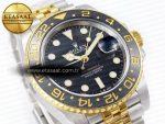 GMT Master II 126713 904L SS Clean 1:1 Best Edition Black Dial on Jubilee Bracelet DD3285 - Görsel 5