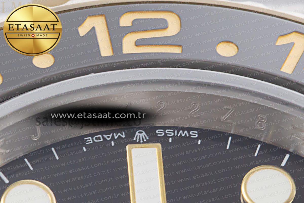 GMT Master II 126713 904L SS GMF 1:1 Best Edition Black Dial on Jubilee Bracelet SH3285 CHS - Görsel 13