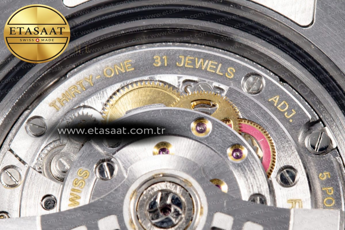 GMT Master II 126713 904L SS GMF 1:1 Best Edition Black Dial on Jubilee Bracelet SH3285 CHS - Görsel 21
