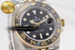 GMT Master II 126713 904L SS GMF 1:1 Best Edition Black Dial on Jubilee Bracelet SH3285 CHS - Görsel 5