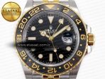 GMT-Master II 126713 GRNR ARF 1:1 Best Edition Black Dial on YG/SS Jubilee Bracelet SH3285 CHS - Görsel 4