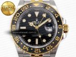 GMT-Master II 126713 GRNR ARF 1:1 Best Edition Black Dial on YG/SS Jubilee Bracelet SH3285 CHS - Görsel 4