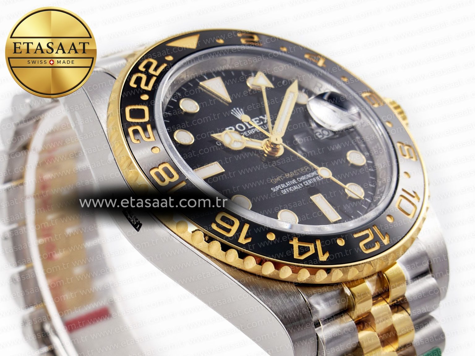 GMT-Master II 126713 GRNR ARF 1:1 Best Edition Black Dial on YG/SS Jubilee Bracelet SH3285 CHS - Görsel 6