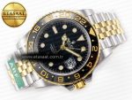 GMT-Master II 126713 GRNR ARF 1:1 Best Edition Black Dial on YG/SS Jubilee Bracelet SH3285 CHS - Görsel 8