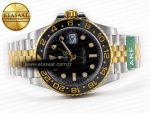 GMT-Master II 126713 GRNR ARF 1:1 Best Edition Black Dial on YG/SS Jubilee Bracelet SH3285 CHS - Görsel 9