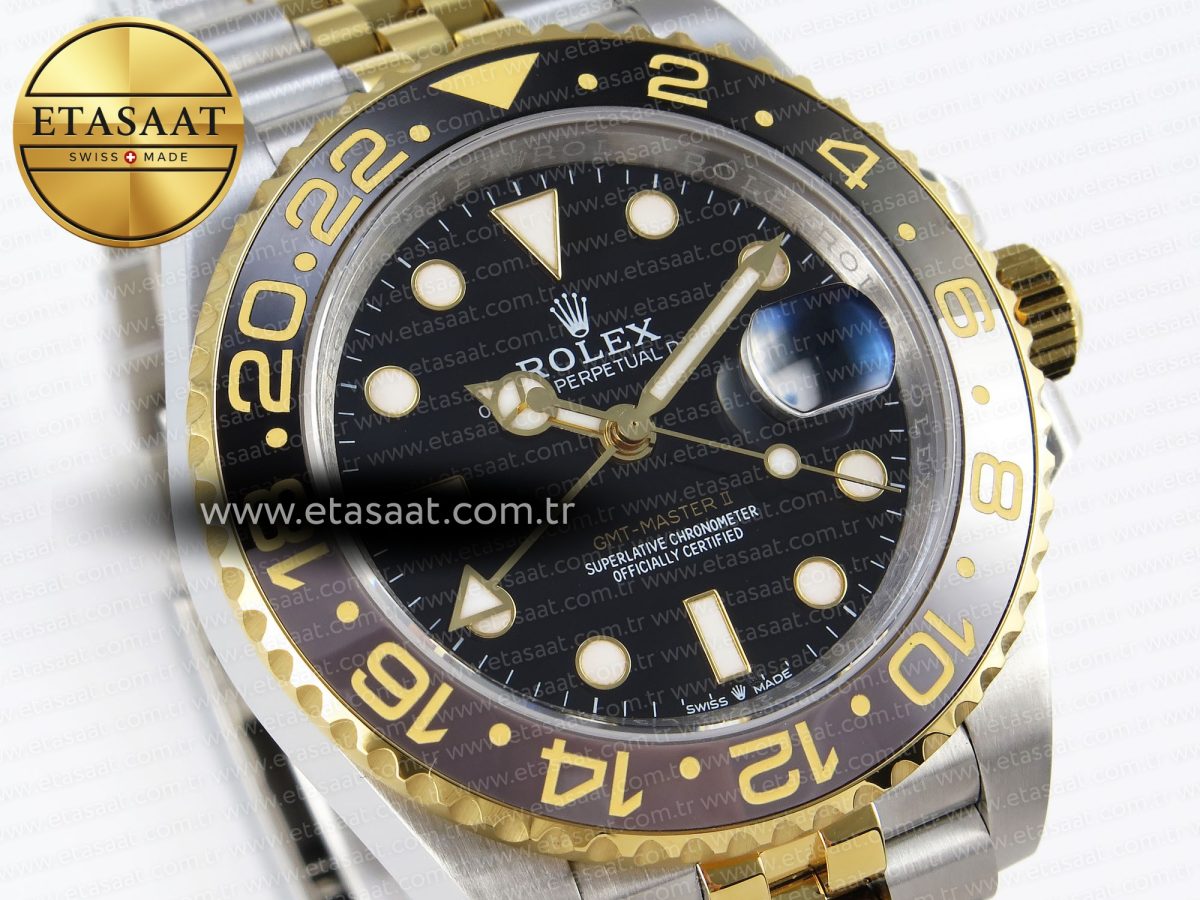 Rolex GMT Master II 126713 YG/SS Black Dial VR3285 - Görsel 5
