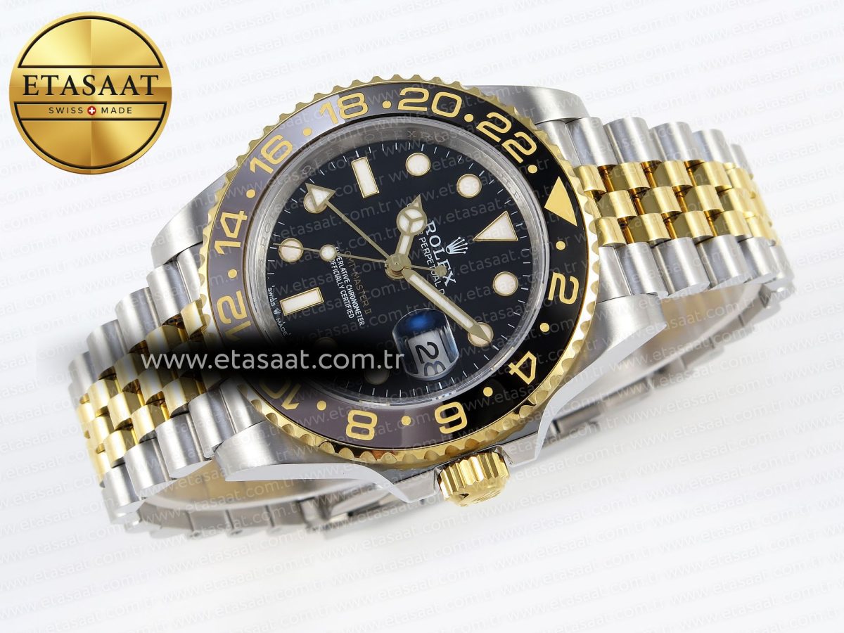 Rolex GMT Master II 126713 YG/SS Black Dial VR3285 - Görsel 6