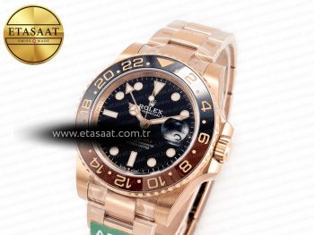 GMT-Master II 126715 CHNR ARF 1:1 Best Edition Black Dial on RG Bracelet SH3285 CHS