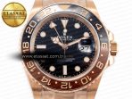GMT-Master II 126715 CHNR ARF 1:1 Best Edition Black Dial on RG Bracelet SH3285 CHS - Görsel 4