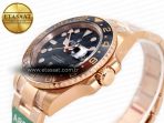 GMT-Master II 126715 CHNR ARF 1:1 Best Edition Black Dial on RG Bracelet SH3285 CHS - Görsel 7