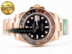 GMT-Master II 126715 CHNR ARF 1:1 Best Edition Black Dial on RG Bracelet SH3285 CHS - Görsel 9