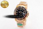 GMT-Master II 126715 CHNR Black/Brown Ceramic Clean Factory 1:1 Best Edition on RG Bracelet DD3285 - Görsel 2